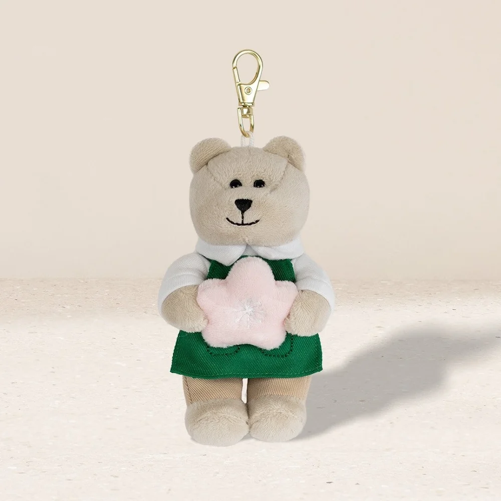 2026 Limited Edition Sakura Starbucks Bearista Keychain - Picture 4 of 4